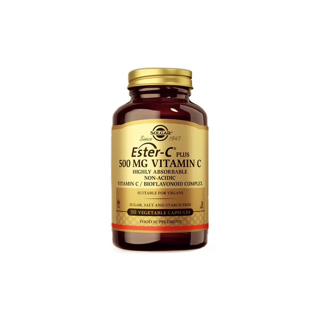 Ester-C Plus 500 Mg Vitamin C 50 Pflanzliche Kapseln Solgar